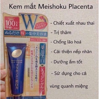Kem dưỡng mắt Meishoku Whitening Eye
