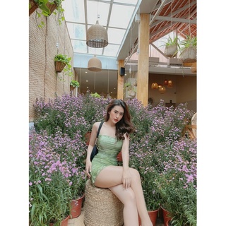 [Hot] Đầm dây xanh (Ảnh Chính chủ)
