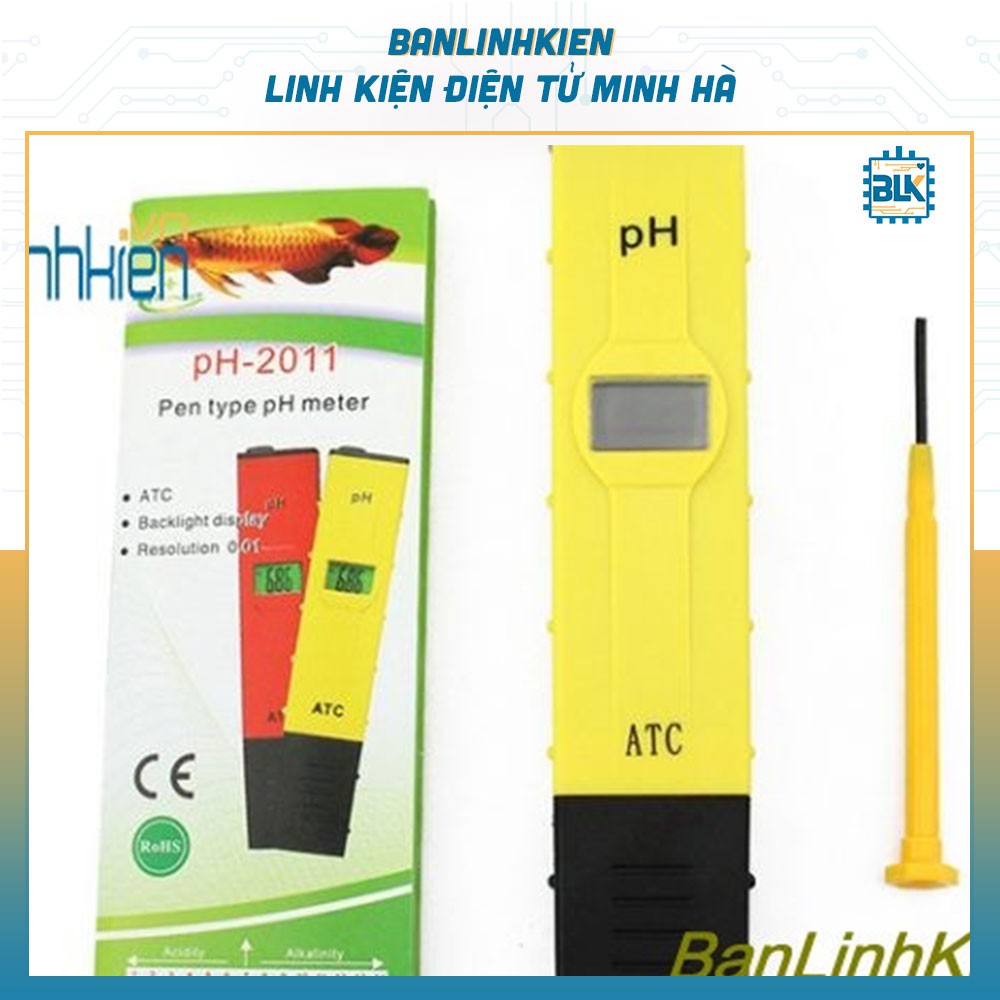 BLK Máy Kiểm Tra Độ PH ATC-01