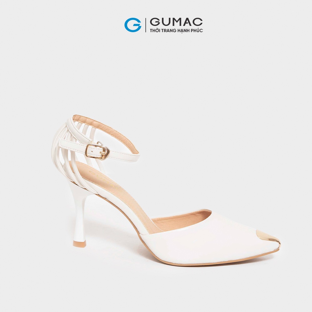 Giày cao gót phối mũi GD296 thời trang GUMAC