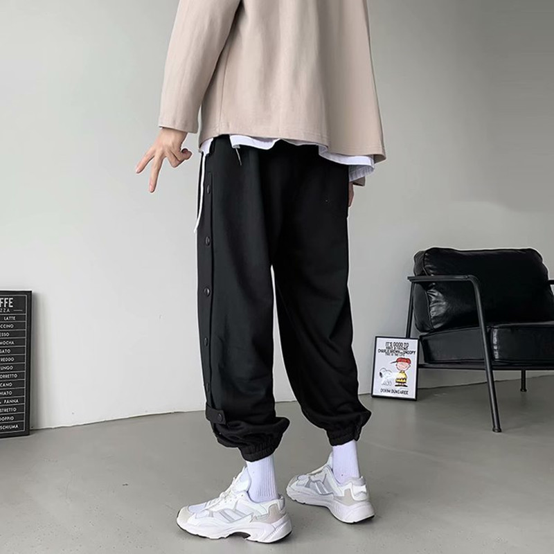 Korean fashion men's wide leg pants size S-3XL | BigBuy360 - bigbuy360.vn