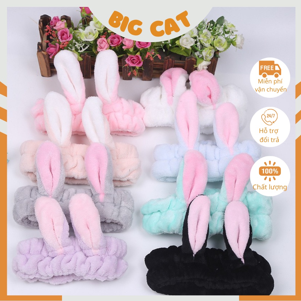 Băng đô turban rửa mặt, bờm rửa mặt hàng cao cấp Free size siêu bền, chính hãng