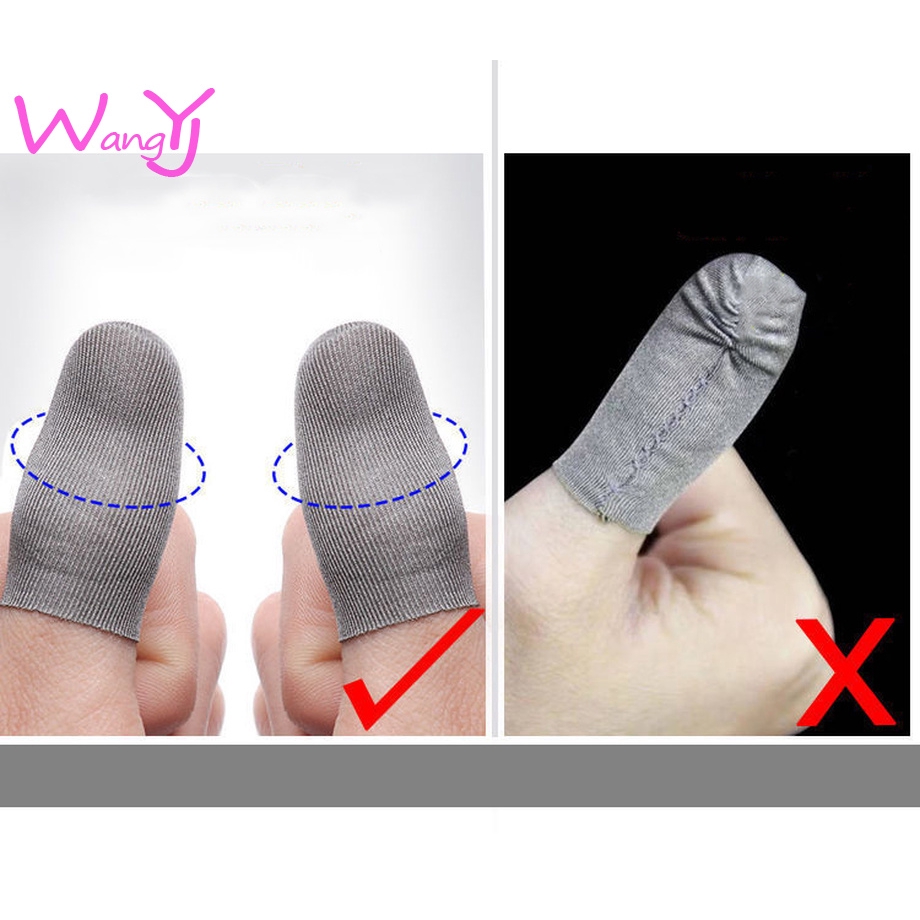 Găng cotton đeo một ngón tay chống mồ hôi chuyên dụng cho chơi game điện thoại