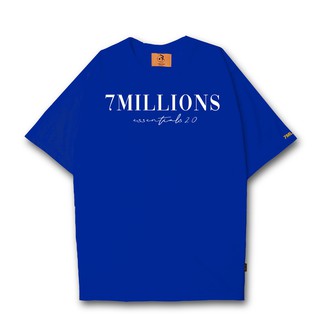 Etyx //áo thun 7millions basic 2.0 - màu xanh - unisex - form oversize!!