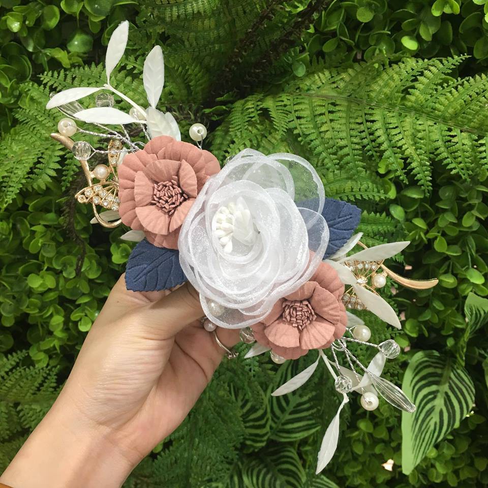 Hoa Cài Tóc Handmade M30 - M32 (cái) - ảnh thật