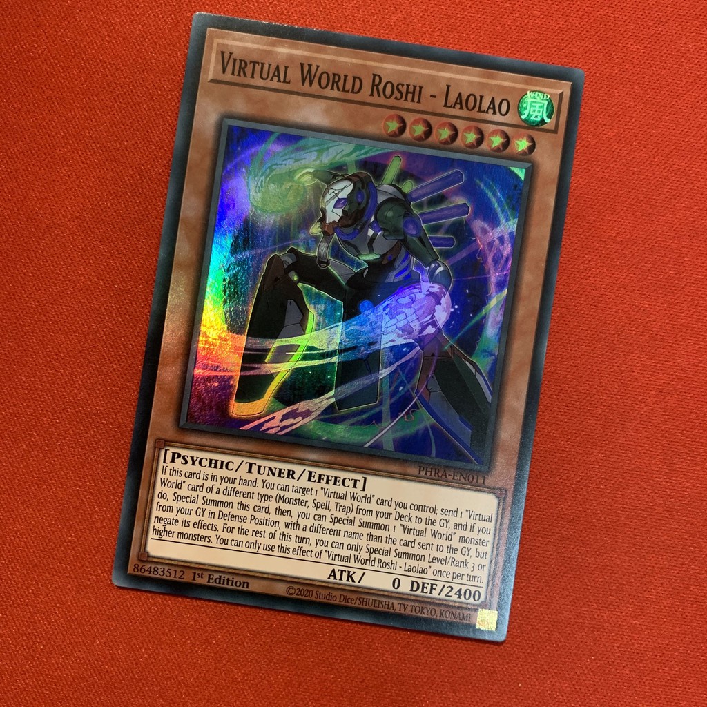 [EN-JP][Thẻ Bài Yugioh Chính Hãng] Virtual World Roshi - Laolao