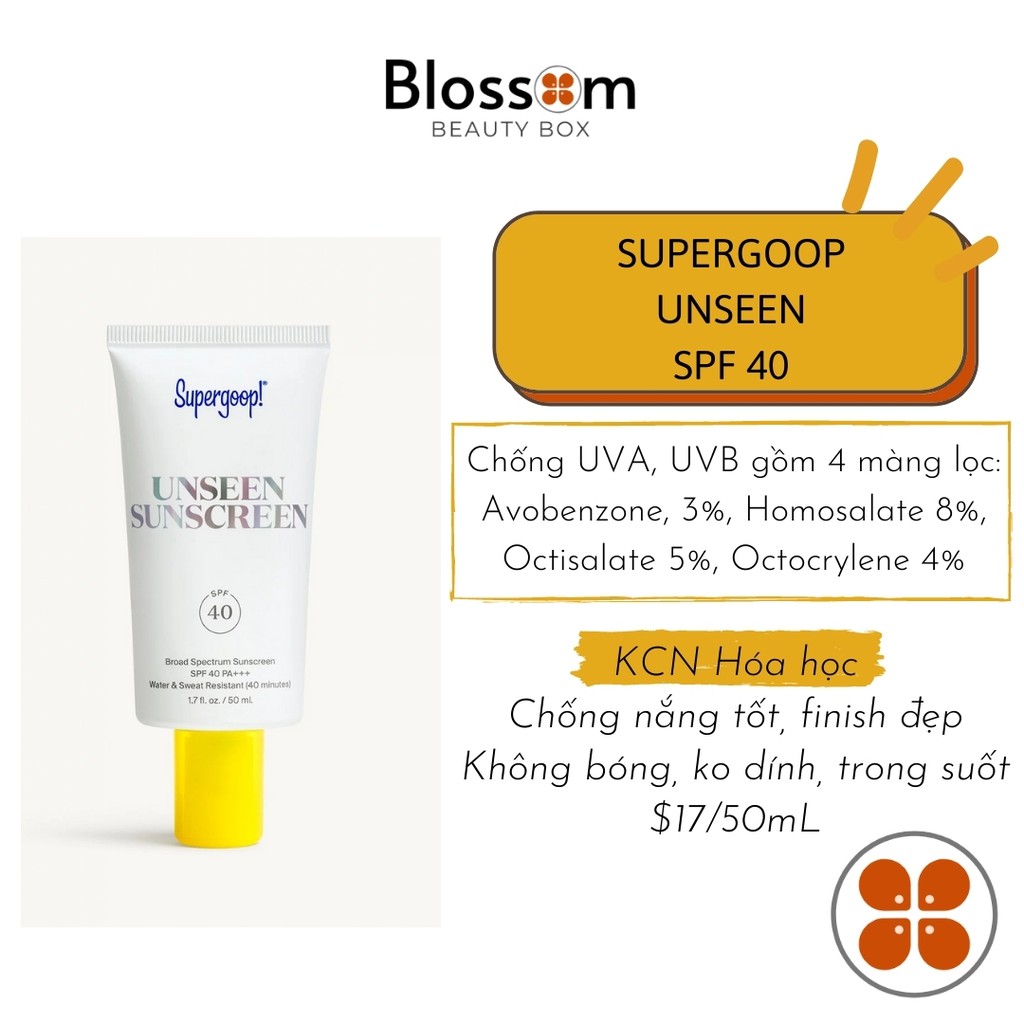 Set kem chống nắng Spf 50 Supergoop