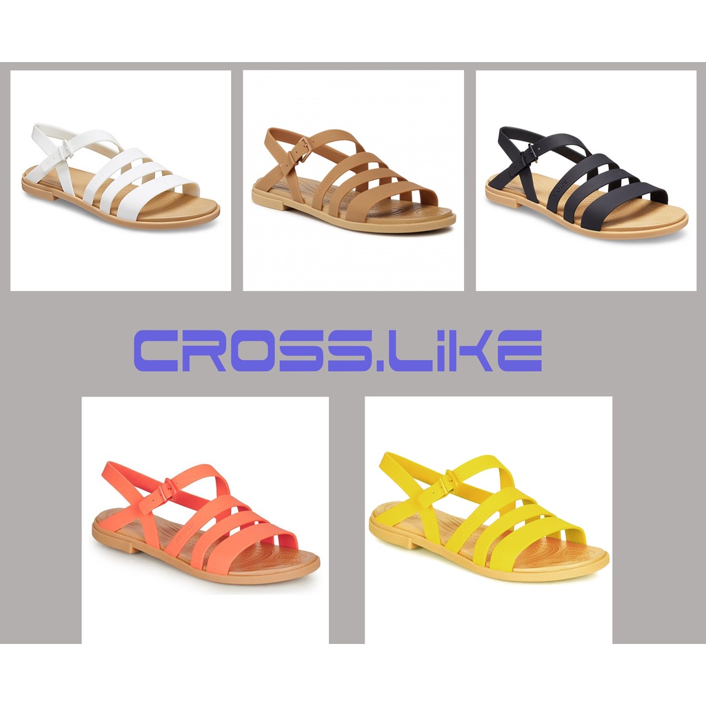 Sandal nữ Cross TULUM, Xăng-đan quai hậu đế bằng các màu, dép nữ chuẩn xịn, thoáng chân, êm nhẹ