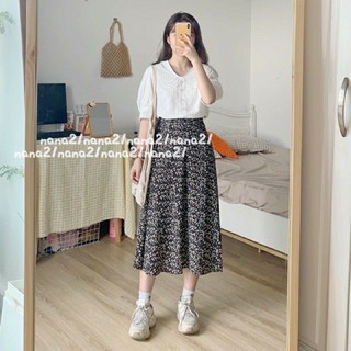 váy hoa nhí cạp chun fize size