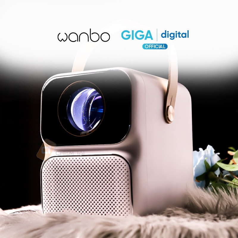 Máy Chiếu Wanbo T6 Max FullHD 1080P - Cảm Biến Auto-Focus Thông Minh Kết Hợp Bộ Nhớ 16GB