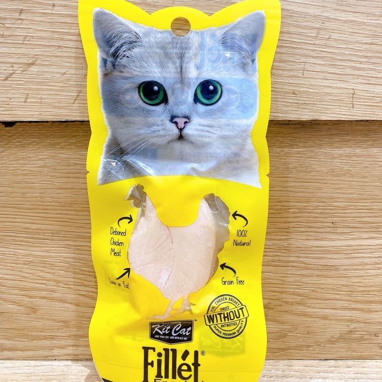 Thức ăn bổ sung cho mèo Fresh Fillet Kit Cat 30g