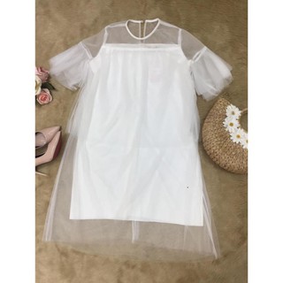 [FREE SHIP - GIÁ XẢ LỖ] Váy trắng suông 3 tầng [GIÁ SỈ]