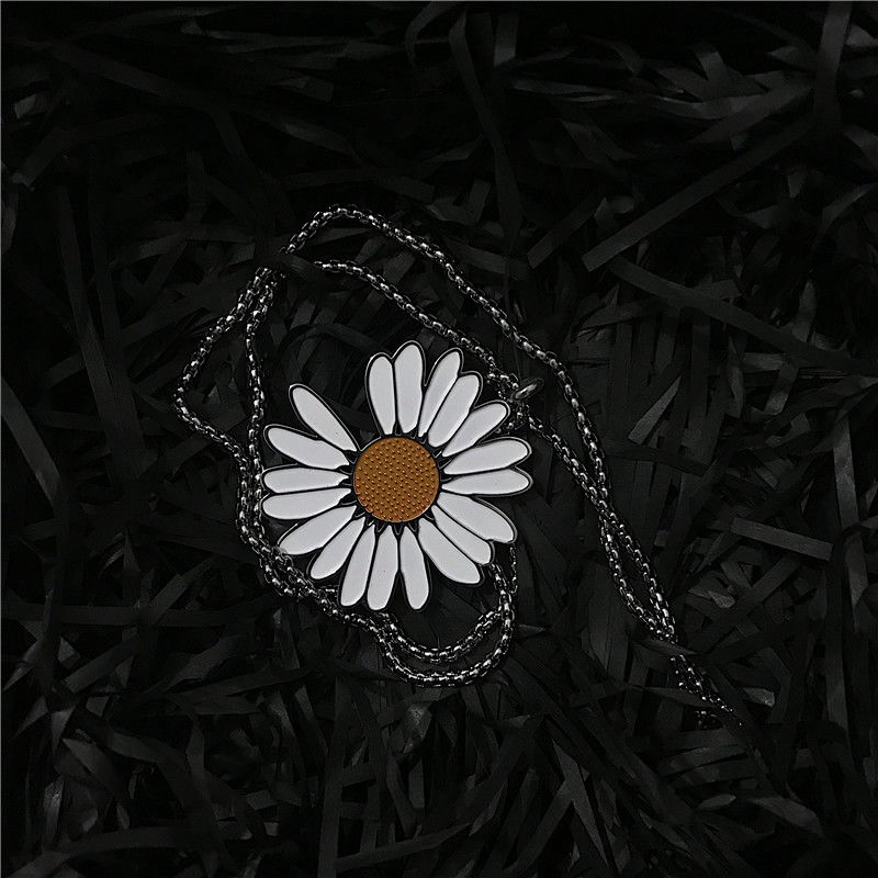 Dây Chuyền Mặt Hoa Cúc Nhỏ Phong Cách Hip Hop Thời Trang Unisex 22194