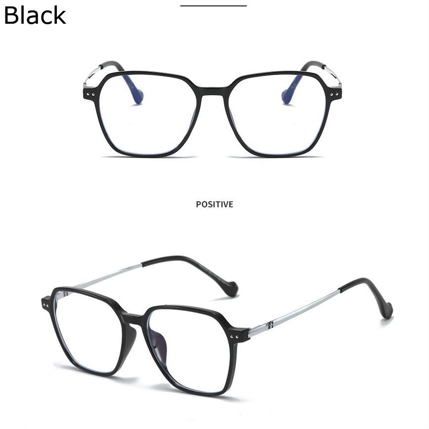 Chống ánh sáng xanh Gương phẳng Khung kim loại Khung nhựa Khung đeo kính thời trang Có thể được trang bị với Khung đeo kính cận thị