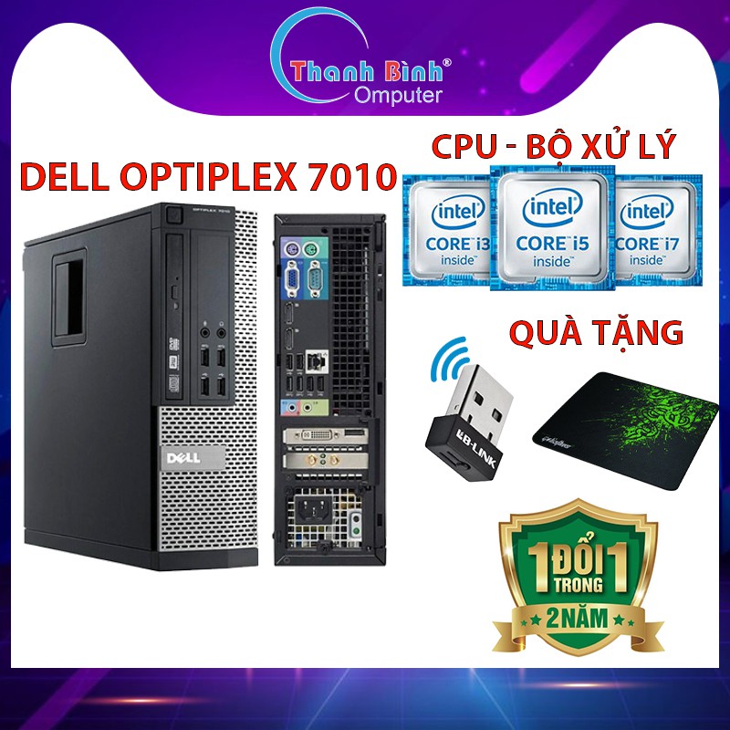 Máy Tính Văn Phòng Dell ️🏆ThanhBinhPC️🏆 Máy Tính Cây Dell - Dell Optiplex 7010/9010 - Tặng USB Wifi - Bảo Hành 24 Tháng.