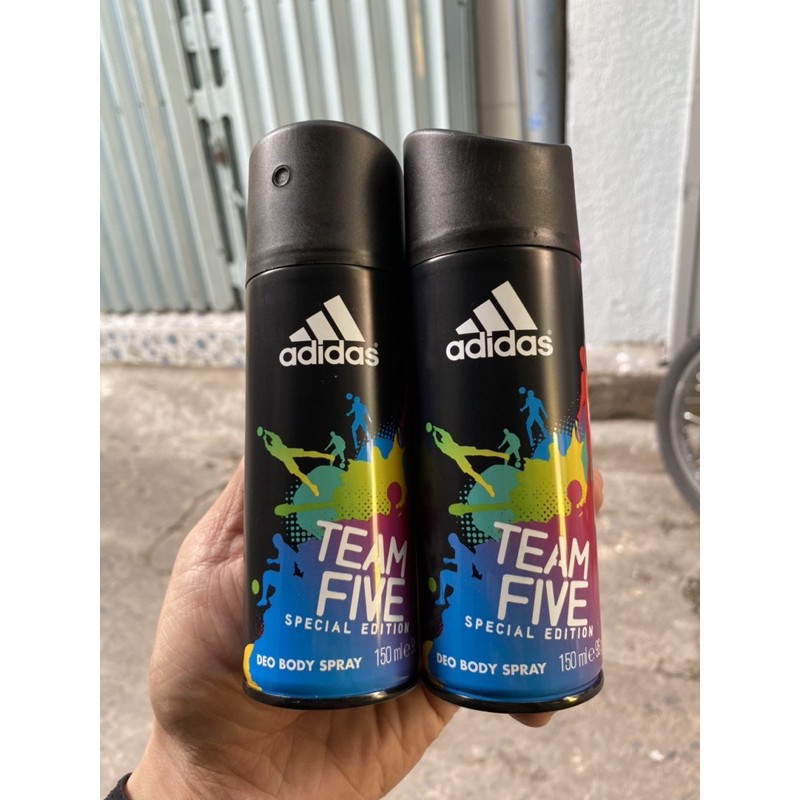 Xịt Khử Mùi Adidas Team Five 150ml