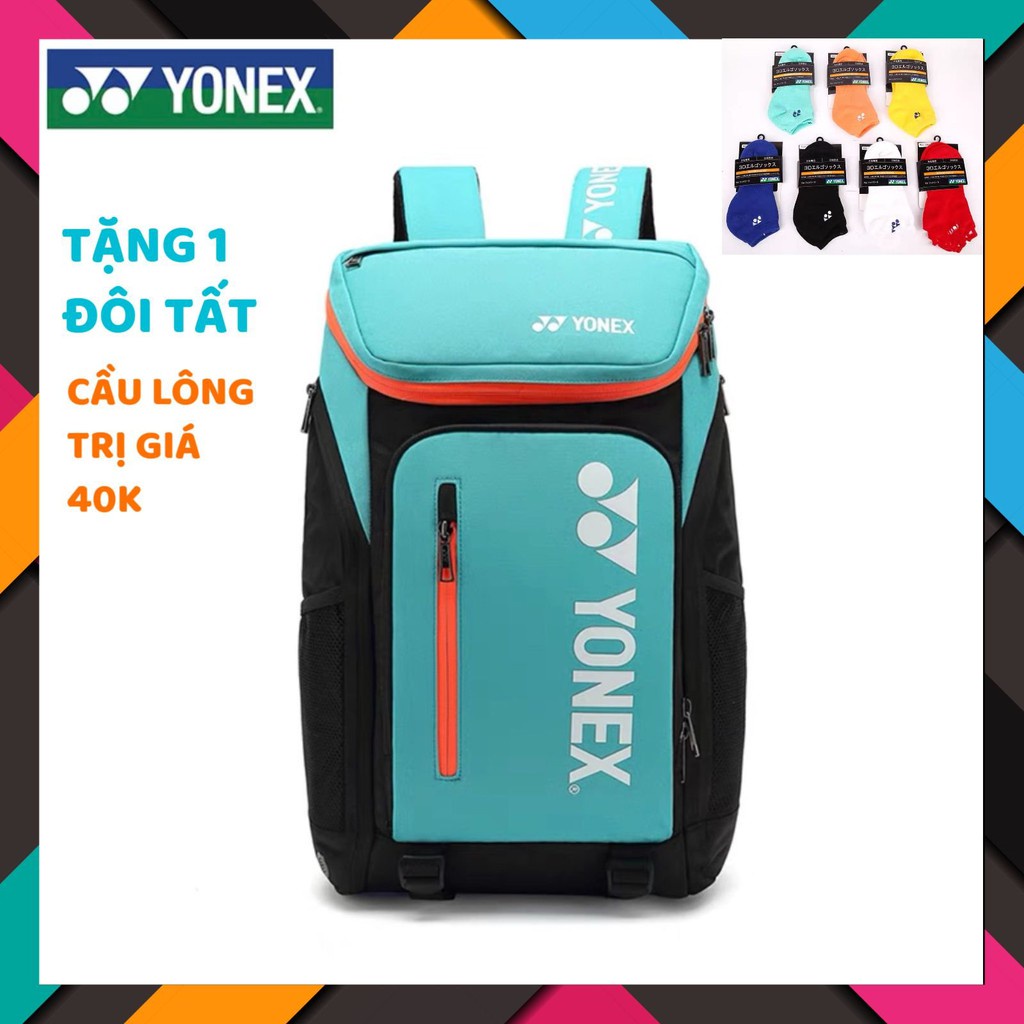 1 [Ưu đãi] Balo thể thao cầu lông Yonex BP008 Xanh lơ 3