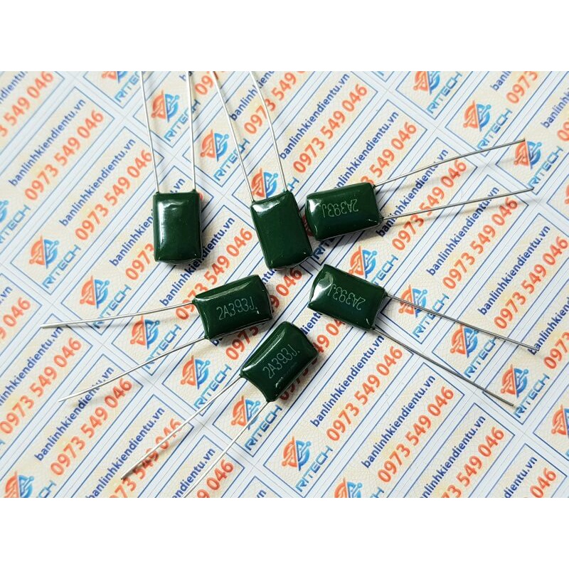 [Combo 20 chiếc] 2A393J Tụ Mica 100V 0.039UF 39nF