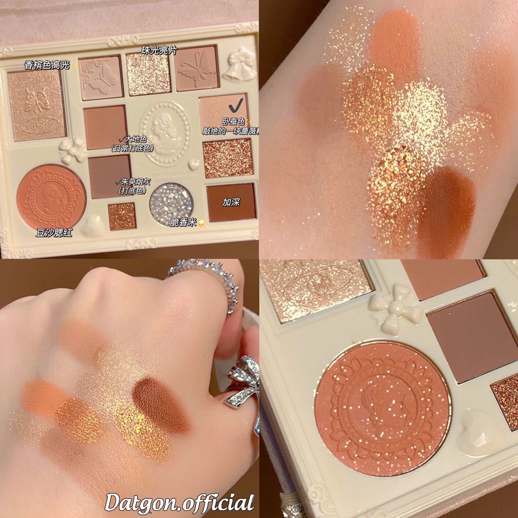 Bảng phấn mắt Muge Leen, bảng mắt Ren nội địa hình cuốn sách Datgon