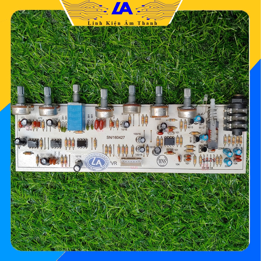 Mạch Mic Ampli 4 IC loại tốt