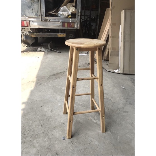 Ghế đôn gỗ cao su 100cm