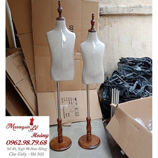Manocanh Trẻ Em 2 Tuổi Bán Thân Đế Gỗ HÀNG NHẬP KHẨU