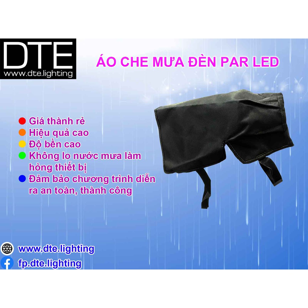 Áo che mưa đèn Par LED