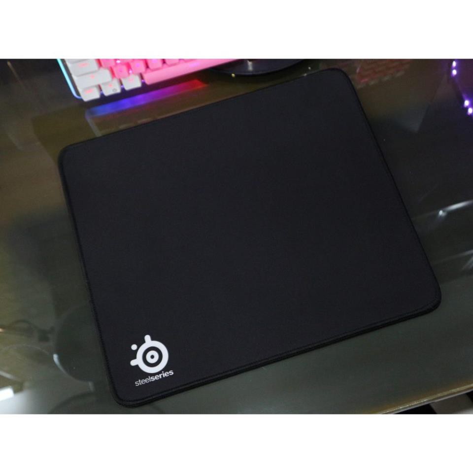 Pad chuột Steelseries Đen (350x300x4mm) - (Bàn di chuột/Lót chuột cỡ lớn Size 33 HÀNG CHÍNH HÃNG)