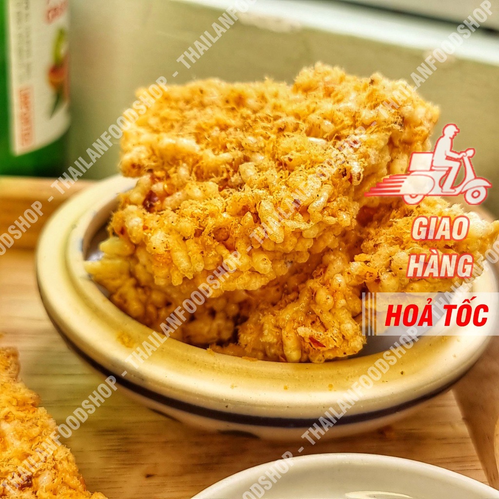 Cơm Cháy Chà Bông Chay Siêu Siêu Ngon (Cơm Cháy Chay) Túi 180gr
