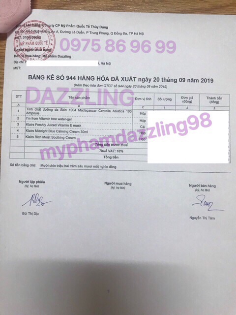 Tinh Chất Rau Má Dịu Nhẹ, Giảm Mụn Skin1004 Madagascar Centella Ampoule