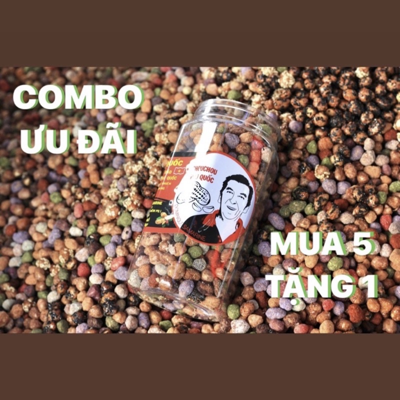 đậu phộng CHOUCHOU PQ mix đủ 30 vị 500gr