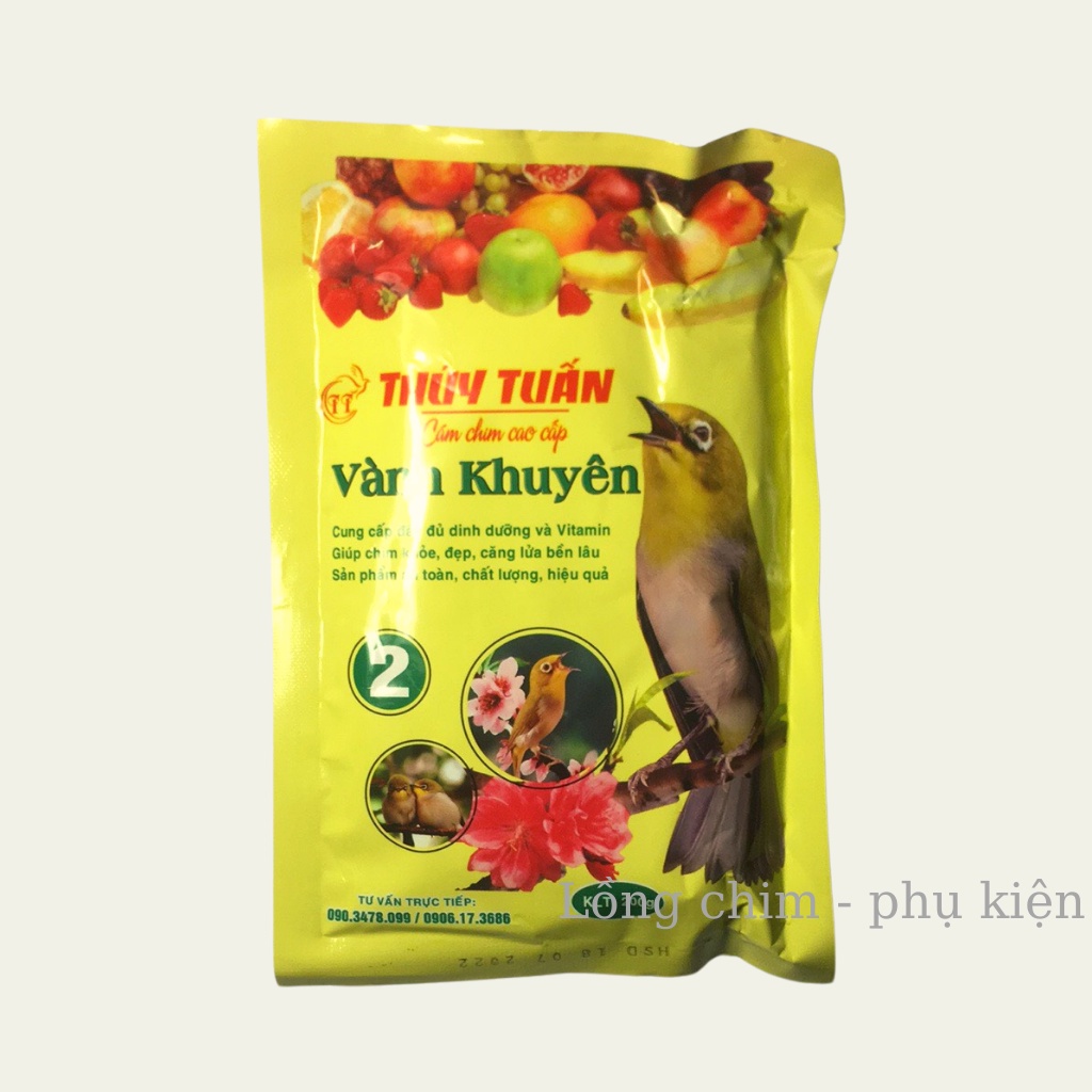 Cám chim khuyên Thúy Tuấn số 2 cao cấp 100gram  - Cám chim Khuyên cao cấp số 1 MIKITA chất lượng