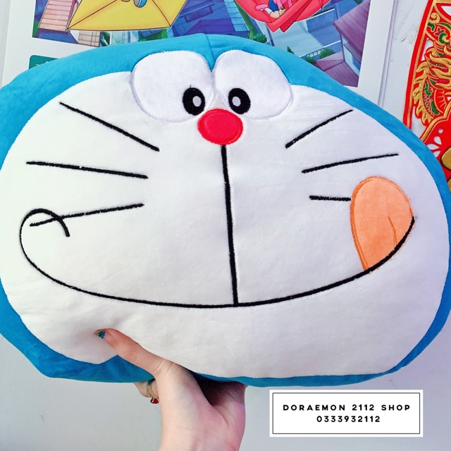 Gấu bông gối Doraemon