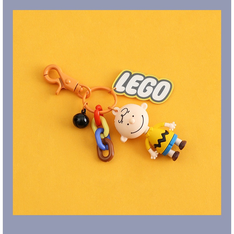 Móc Khóa Hình Nhân Vật Hoạt Hình Snoopy Sáng Tạo