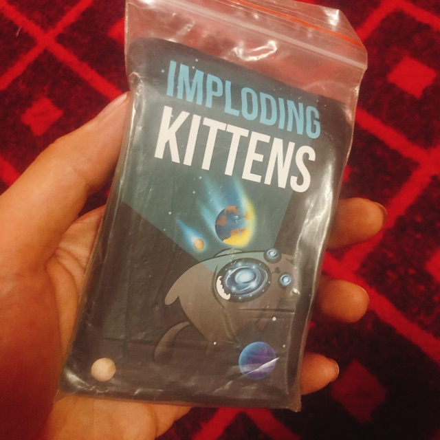 Thẻ bài Boardgame Mèo Nổ - Bản Mở rộng Imploding Kitten - Mèo hẹn giờ