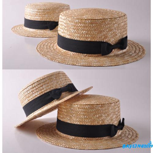 Nón vành chống nắng phong cách boho thời trang cho mẹ và bé