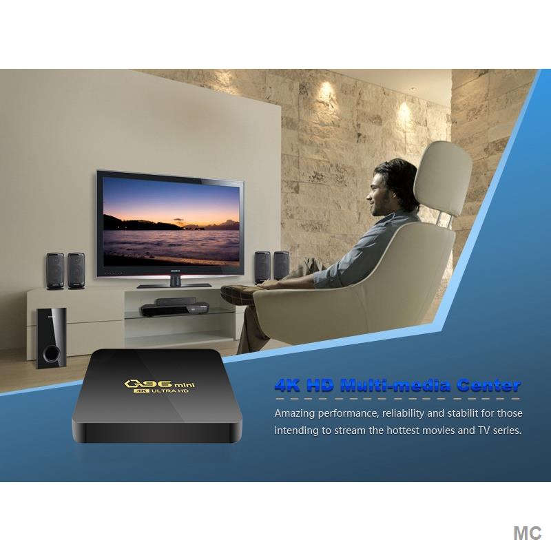 Đầu TV box q96 Mini 16 + 256GB 4K H. 265 s905l Android 10.1 amlogic S905 KèM Phụ KiệN Chuyên DụNg