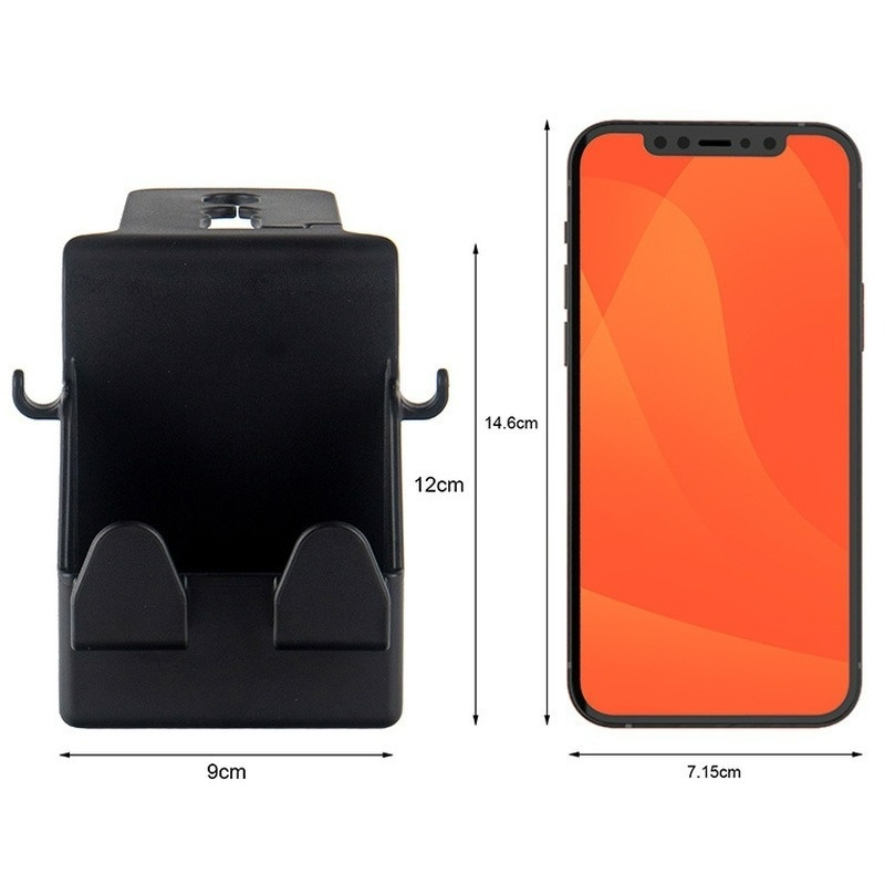 Móc Treo Chìa Khóa Gắn Lưng Ghế Xe Hơi Bằng ABS Đa Năng Tiện Dụng