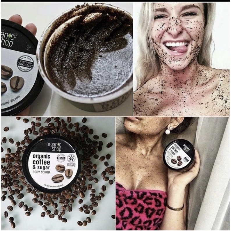 Tẩy tế bào chết toàn thân Organic Shop Coffee &amp; Sugar Body Scrub