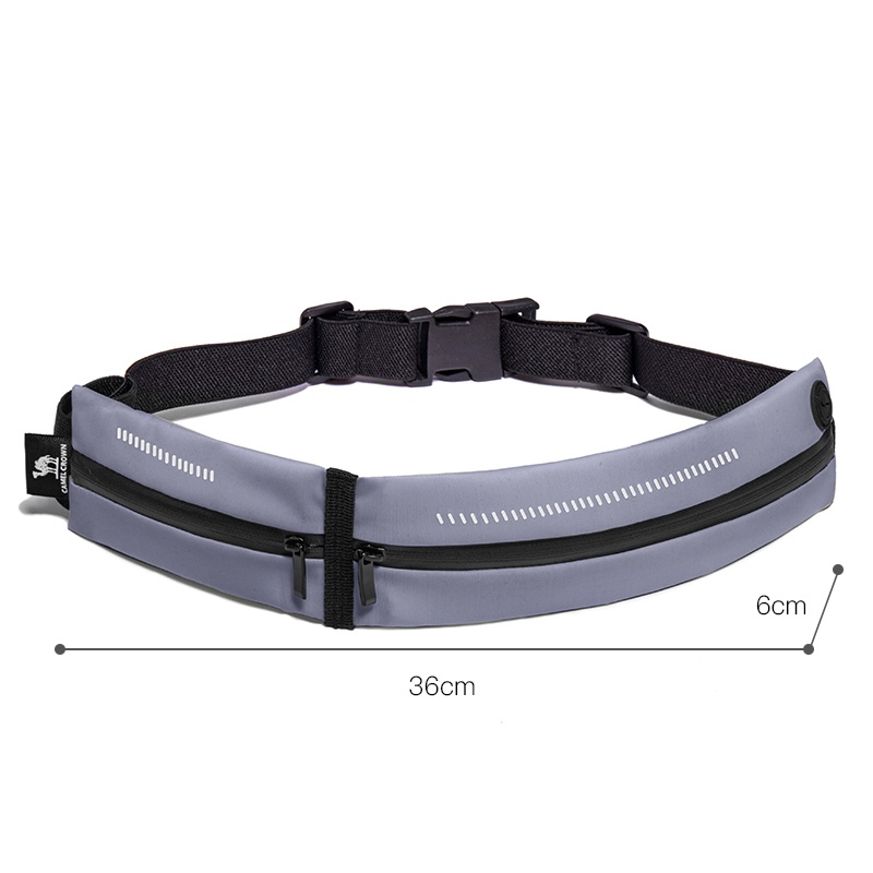 CAMEL CROWN Túi Đựng Điện Thoại Đa Năng Đeo Thắt Lưng Mỏng Nhẹ In Hình Vương Miện Thể Thao Chạy Bộ Cho Nam Nữ