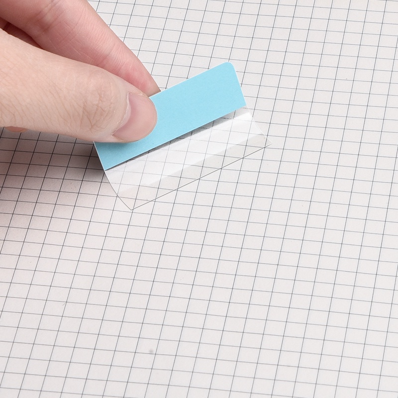 Set 120 tờ giấy dán ghi chú nhiều màu nhãn dán ghi chú Sticker dạ quang cho học sinh