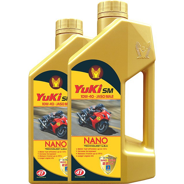 Nhớt xe Số (xe gắn máy) Yuki SM 10W40 800ml