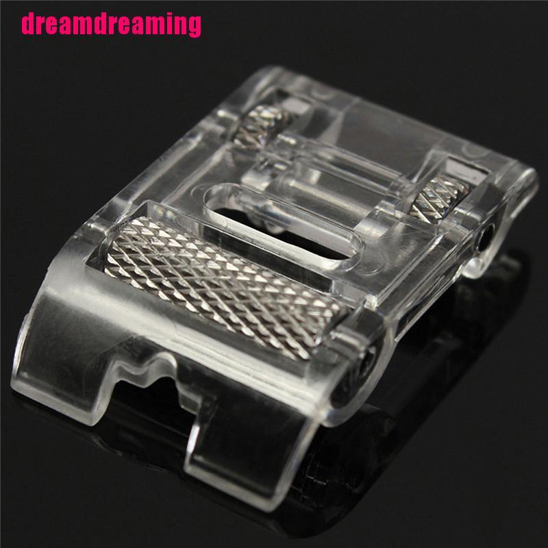 [DM]New Portable Mini Low Shank Roller Sewing Machine Presser Foot Leather Household