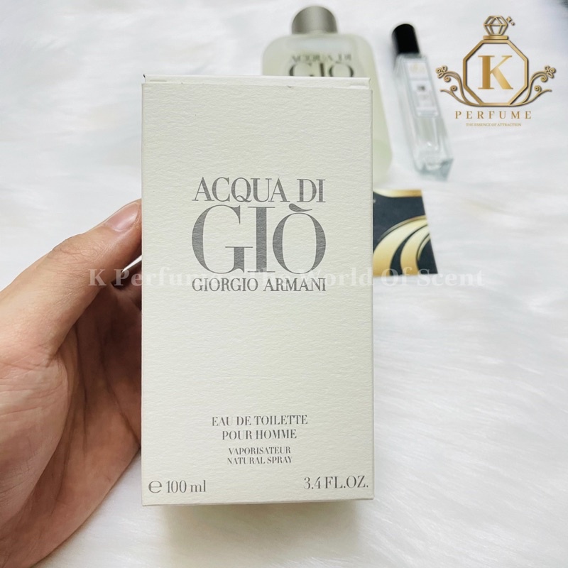 [K Perfume Chính Hãng] Nước Hoa Nam Acqua Di Gio Pour Homme For Men | Thế Giới Skin Care