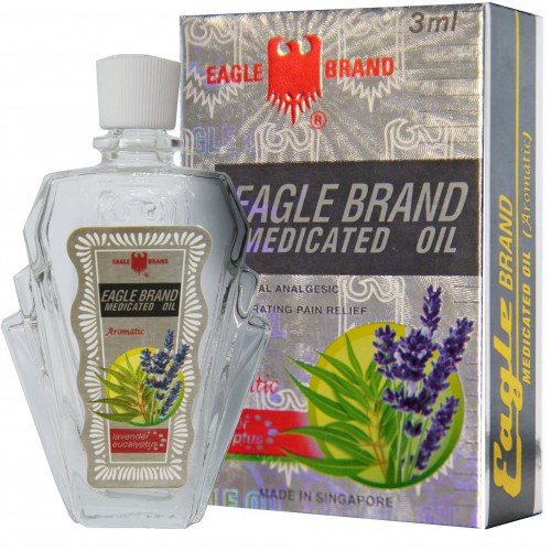 Dầu gió trắng con Ó Mỹ Eagle Brand Medicated Oil 24ml