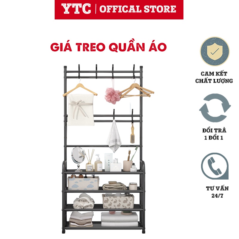 Giá treo 4 tầng quần áo.(KCH01)