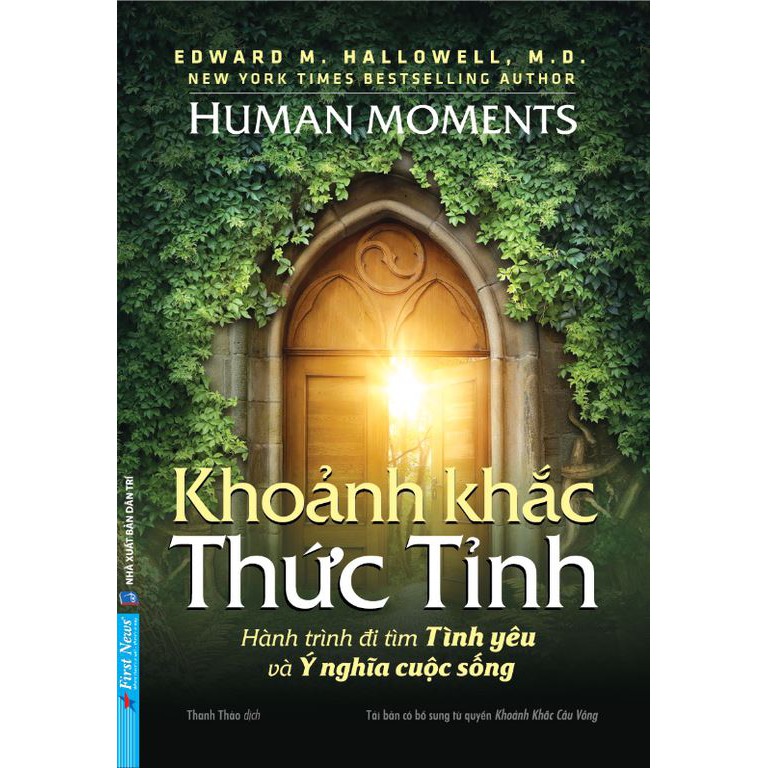 Sách - Khoảnh khắc thức tỉnh (Hành trình đi tìm tình yêu và ý nghĩa cuộc sống) - FirstNews