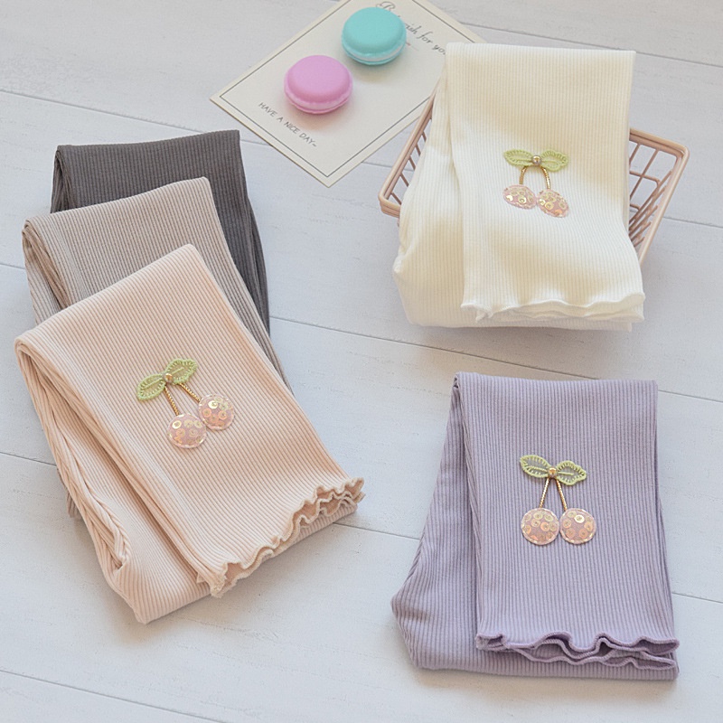 Quần cotton Mỏng Thoải Mái Thời Trang Mùa Thu Cho Bé Gái 1-4 Tuổi