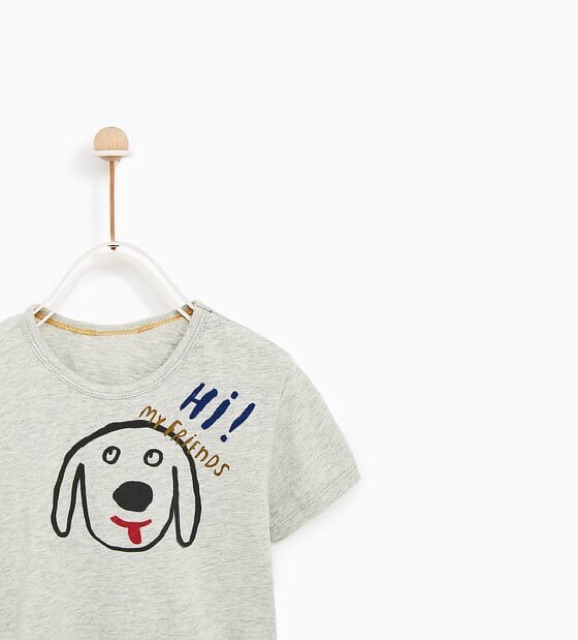 Áo thun zara bé trai