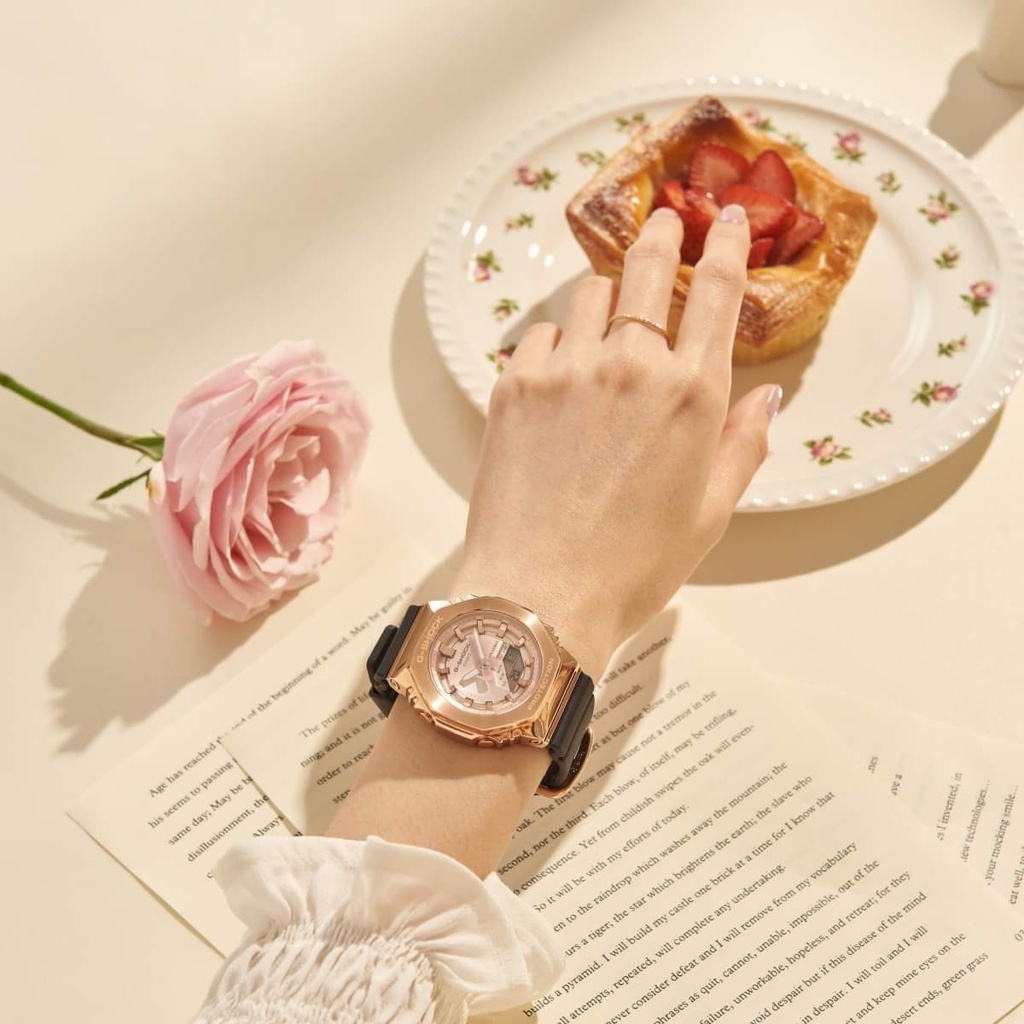Đồng hồ unisex Casio G-Shock GM-S2100PG-1A4 chống va đập, chống nước 200m, hàng chính hãng